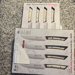 Cangshan helena series German Steel Forged 2 4 Piece Steak Knife Set 8 knives!